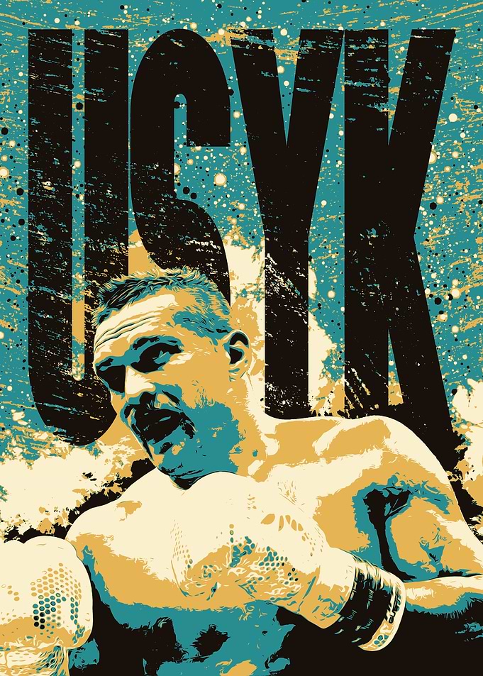 Oleksandr Usyk Boxing Poster