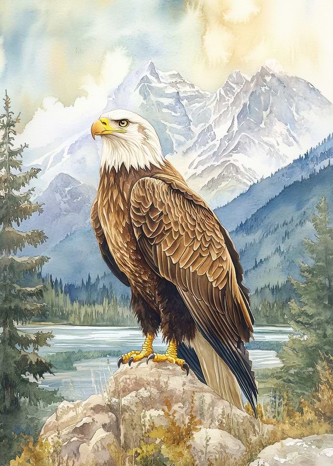 Bald Eagle Mountain View