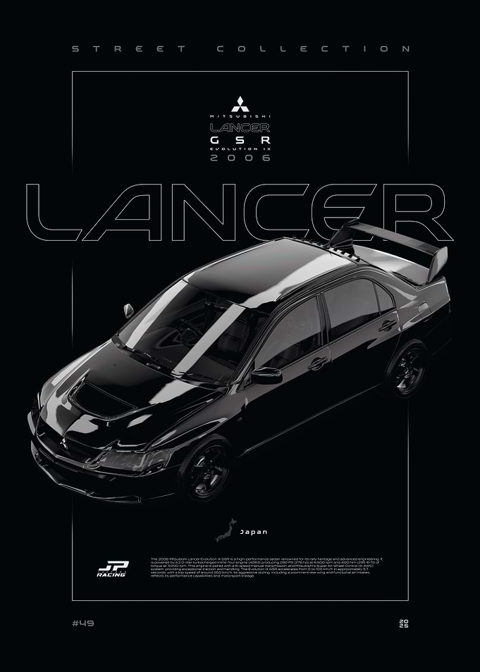 Mitsubishi Lancer Evolution IX GSR 2006