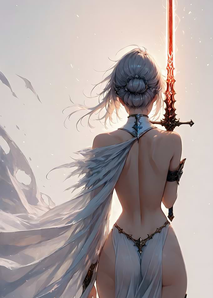 White-Haired Warrior