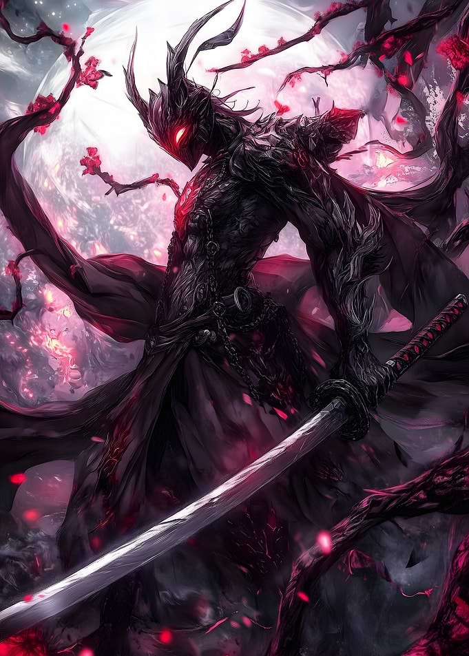 Dark Samurai Warrior