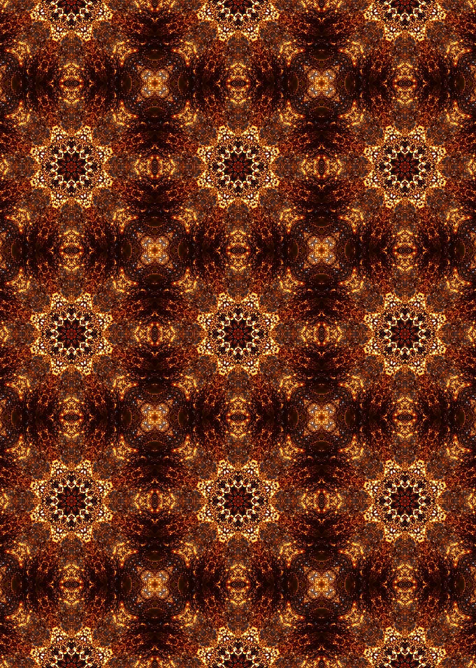 Intricate Golden Pattern