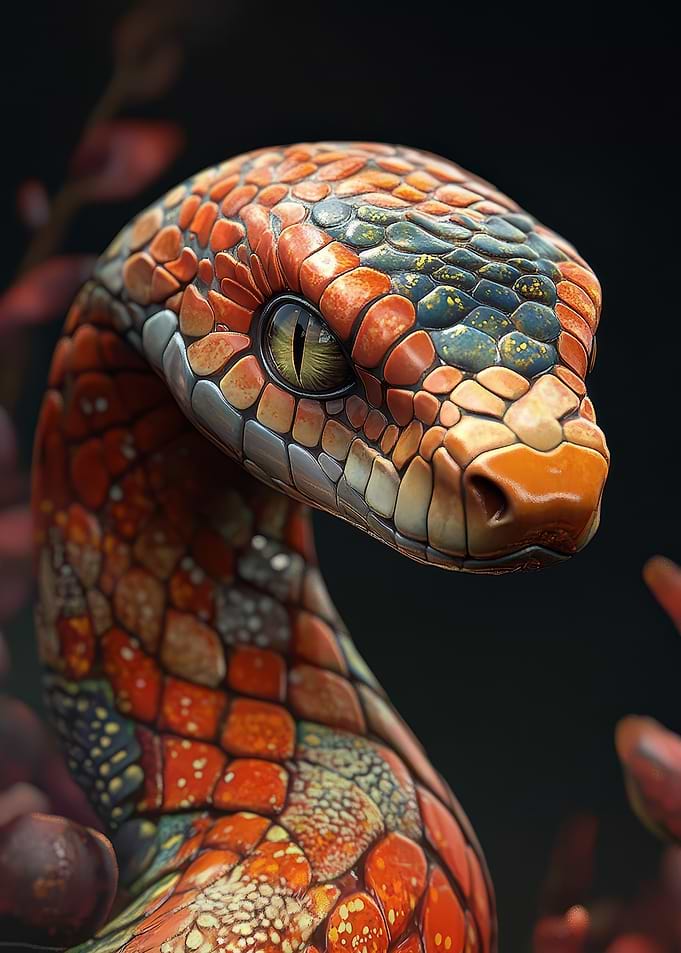 Close-up of a Snake