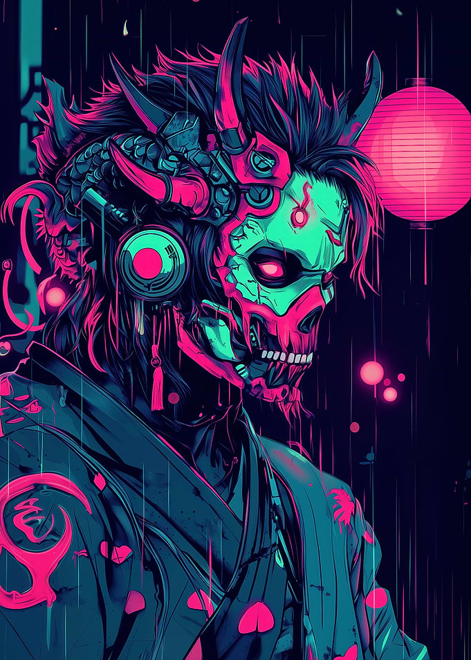 Cyberpunk Oni