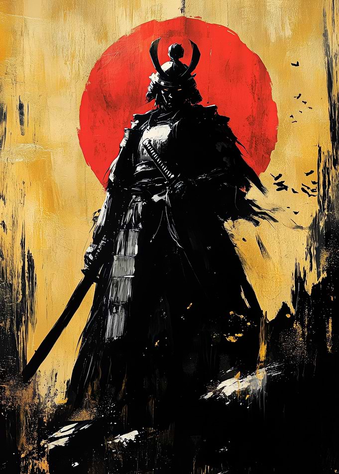 Red Sunset Samurai