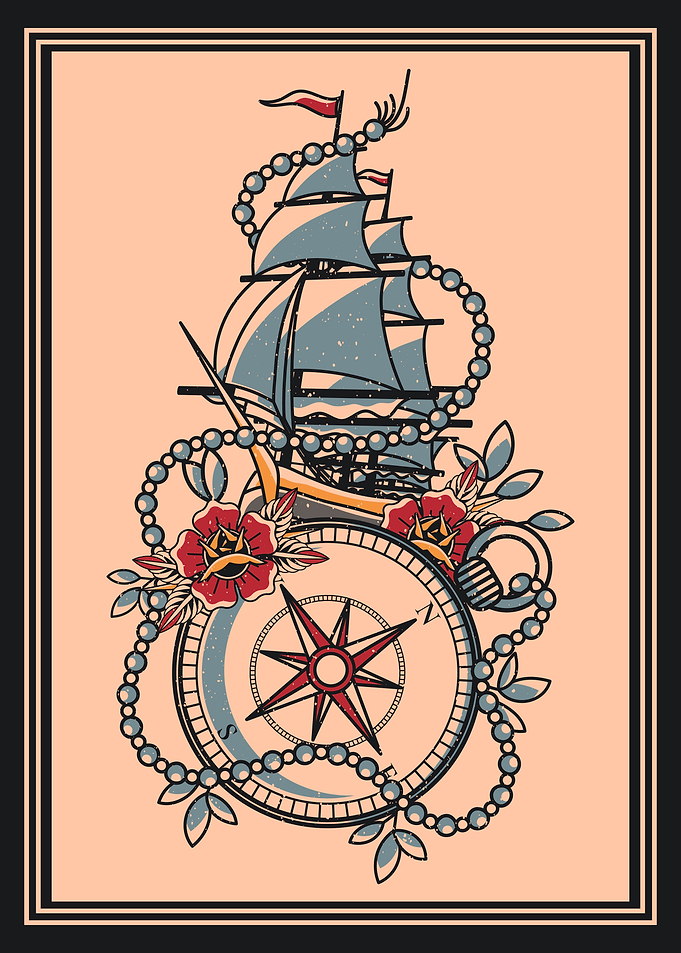 Nautical Tattoo Design