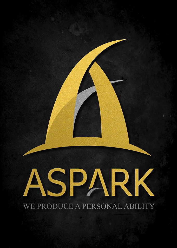 Aspark Logo - Gold & Silver