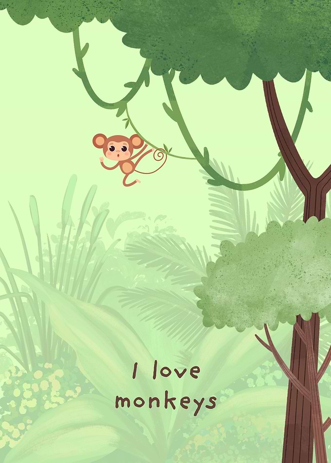 I Love Monkeys