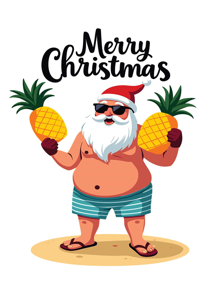 Tropical Santa Claus Santa