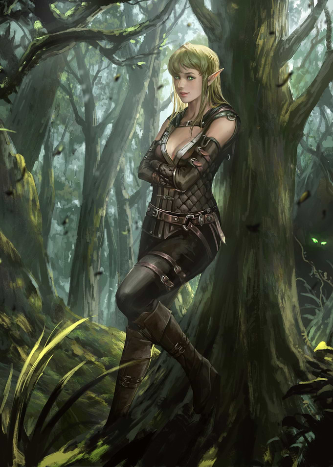 Célya the half-elf