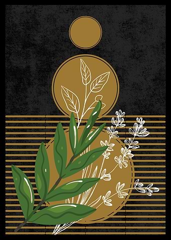 Botanical Abstract Art