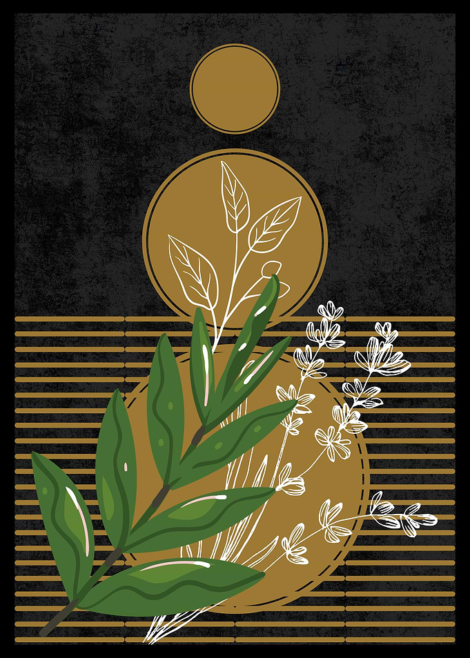 Botanical Abstract Art