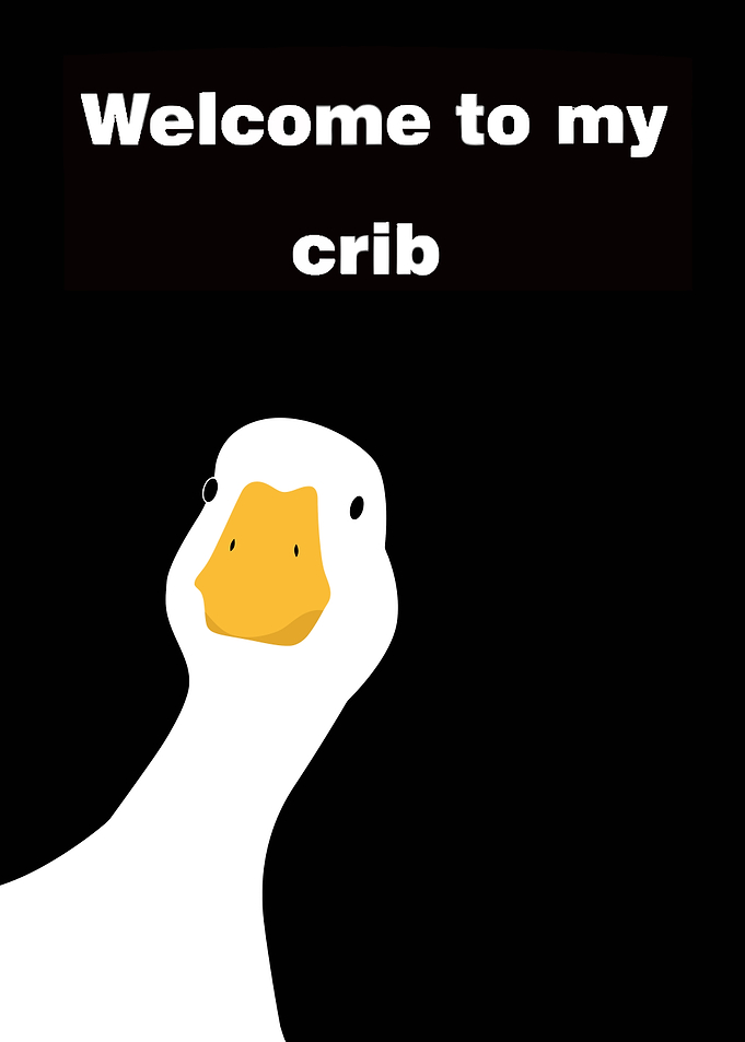 Goose Meme Welcome