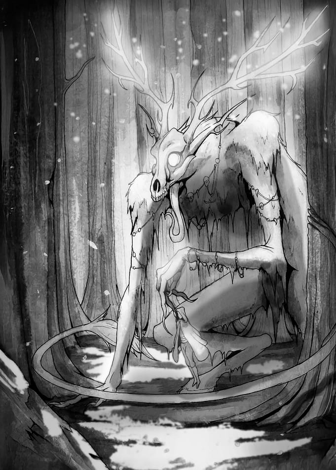 Fae Creature in Forest