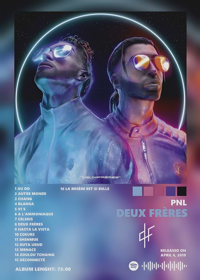 PNL Deux Frères Album Cover