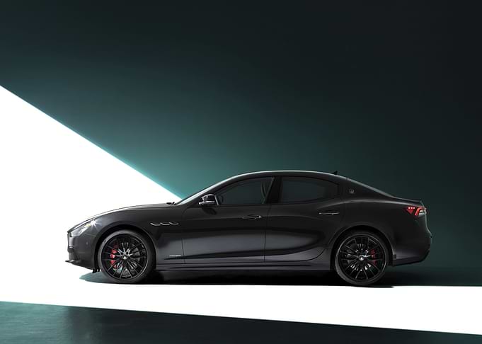 Black Maserati Ghibli