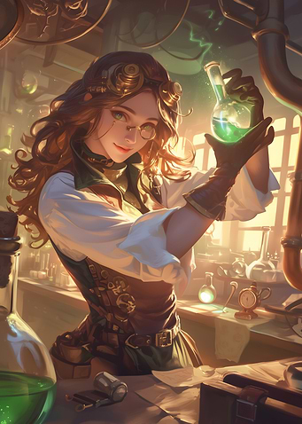Steampunk Alchemist