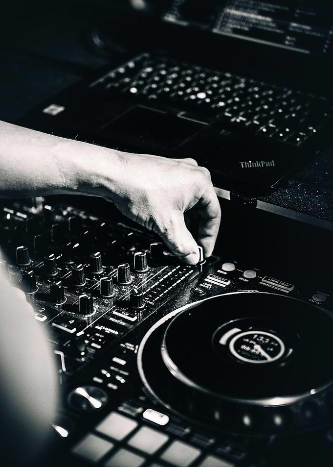 DJ Mixing Console