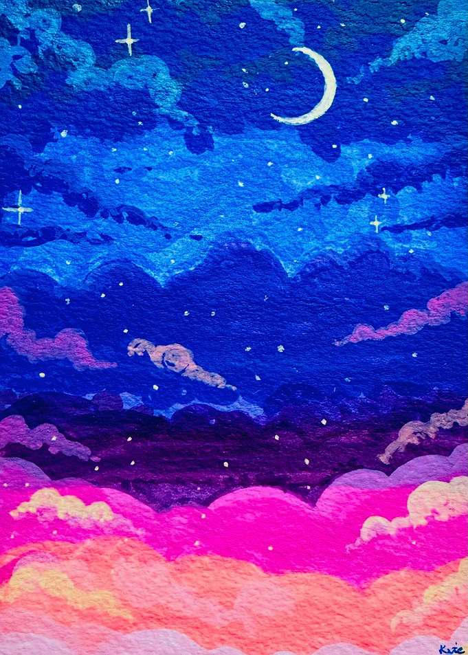 Night Sky Painting