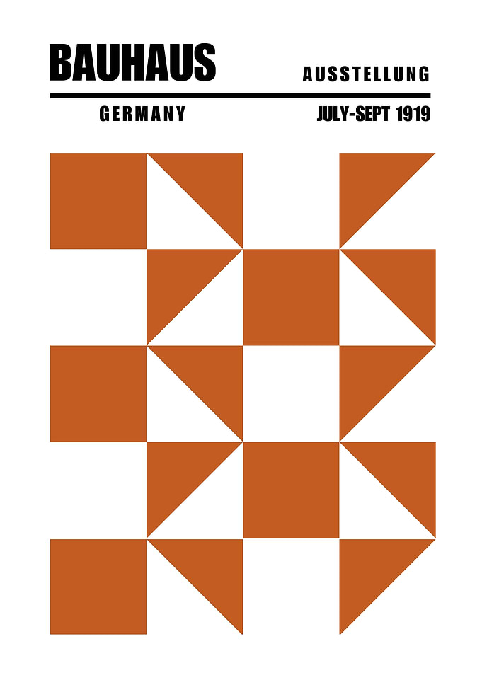 Bauhaus Exhibition Poster