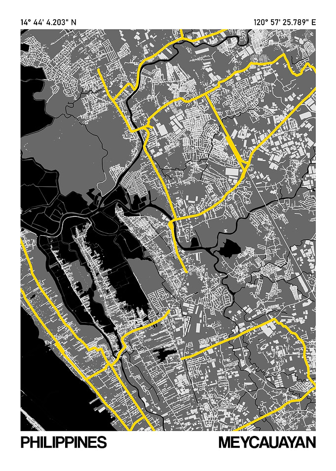 Meycauayan City Street Map