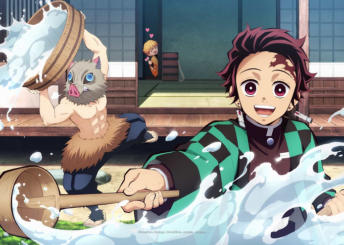 Tanjiro and Inosuke