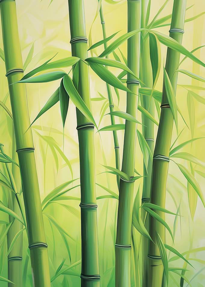 Bamboo Forest Painting