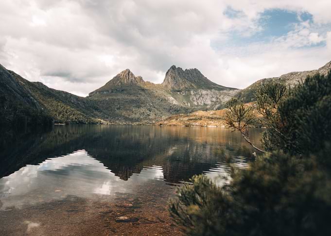 Mountain Lake Reflection