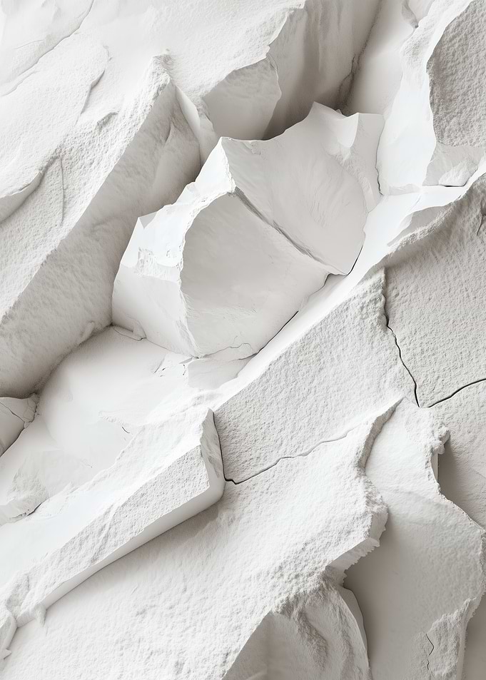 Abstract White Chalk Texture