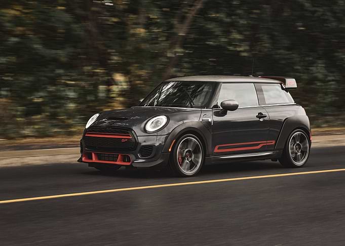 Black Mini Cooper JCW