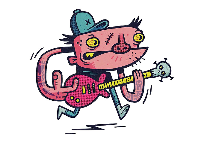 Punk Rock Guitarist
