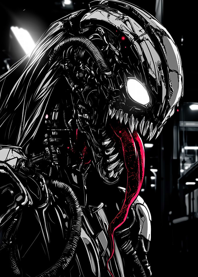 Cyber Monster Art