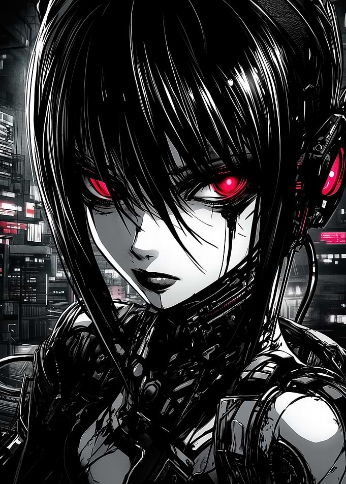 Cyberpunk Anime Girl