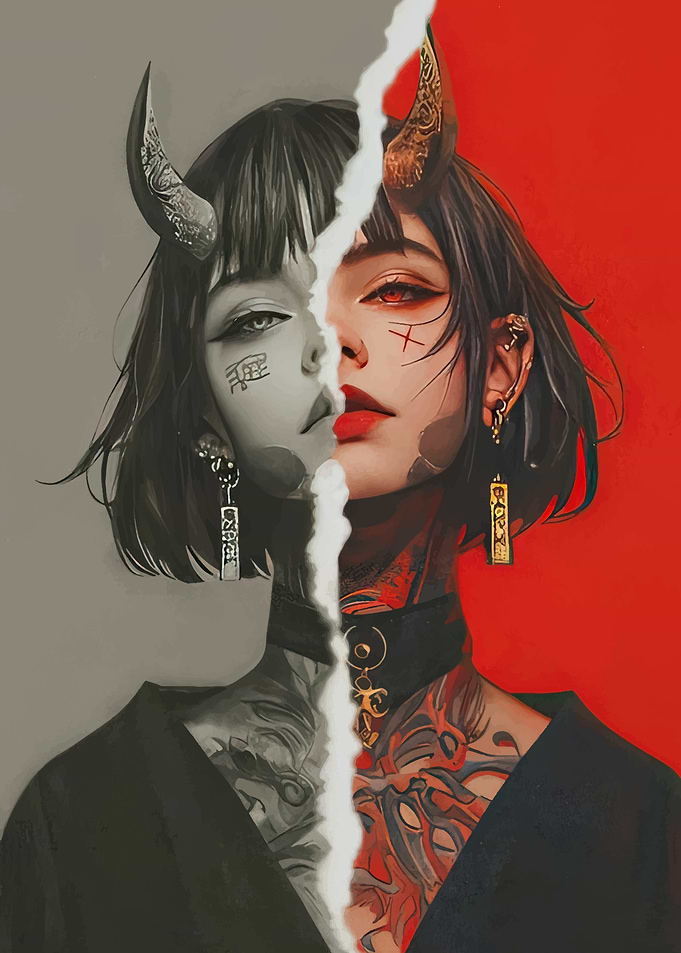 Dual Demon Girl