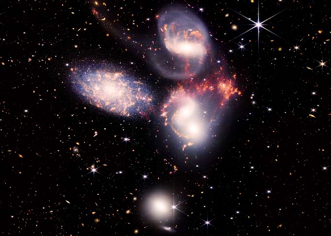 Spiral Galaxies in Deep Space
