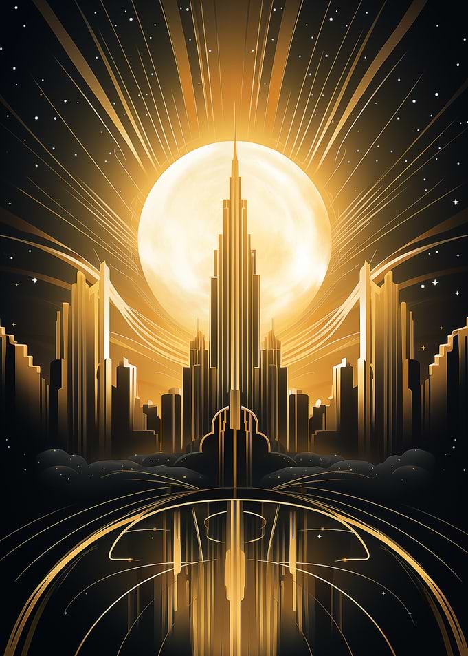 Art Deco Cityscape