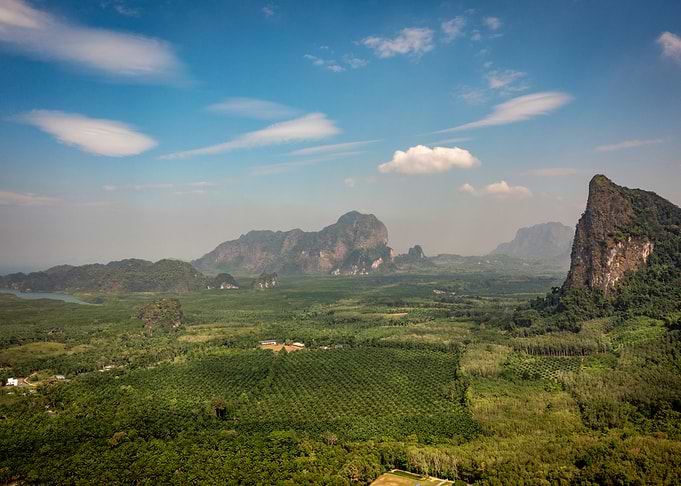 Mountain Landscape in Thailand
