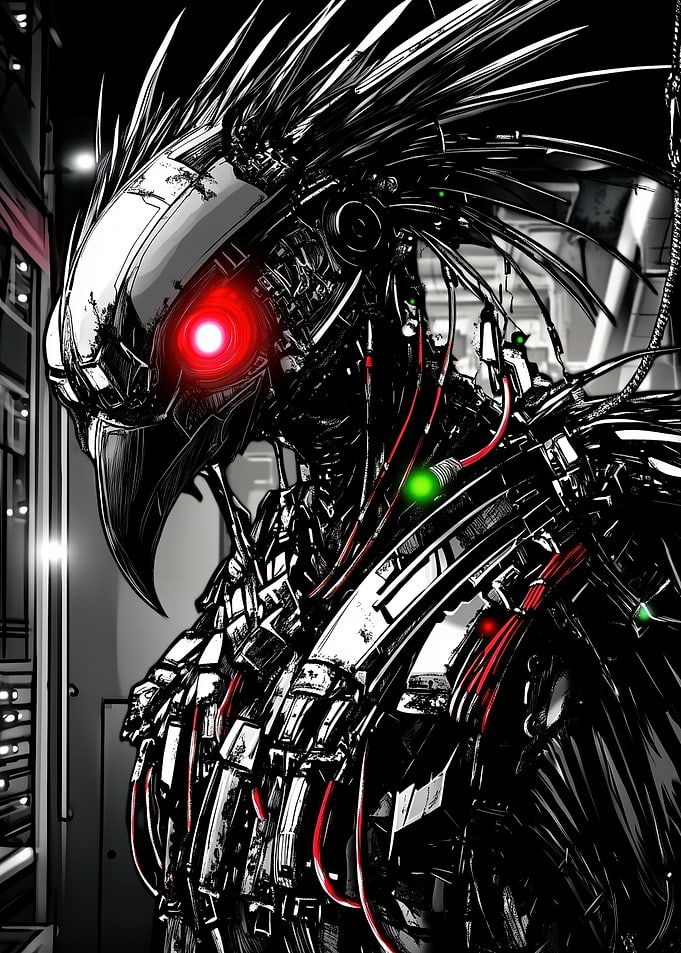 Cybernetic Bird Robot