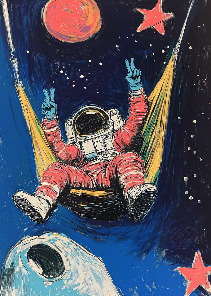 Chilling In Space