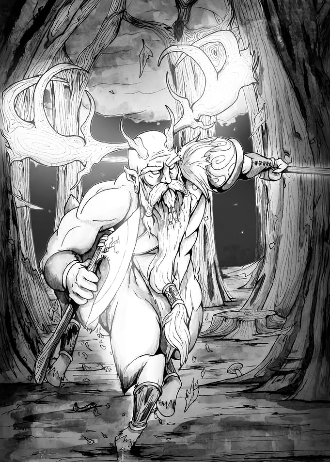 Nordic Elk centaur