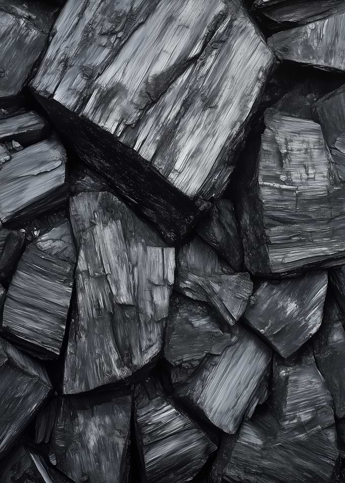 Black Coal Texture