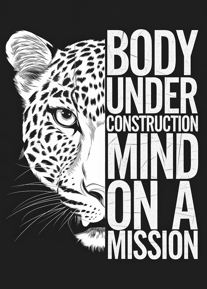 Leopard Motivation Quote