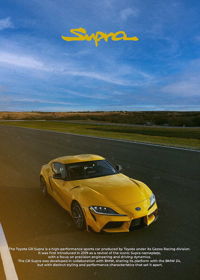 Toyota GR Supra Sports Car