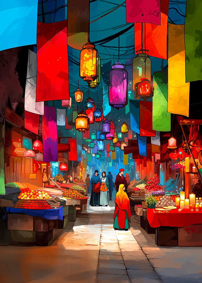 Vibrant Market Street
