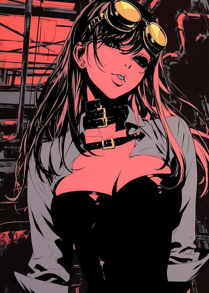 Steampunk Anime Girl