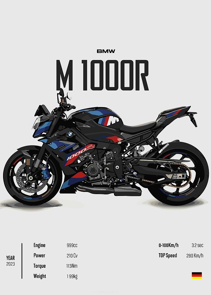 BMW M 1000R Motorcycle