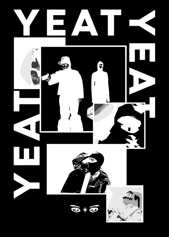 Yeat Music Poster