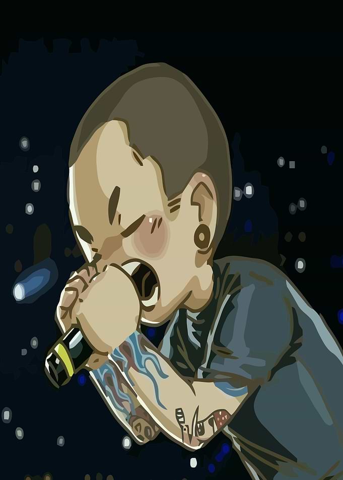 Chester Bennington Cartoon