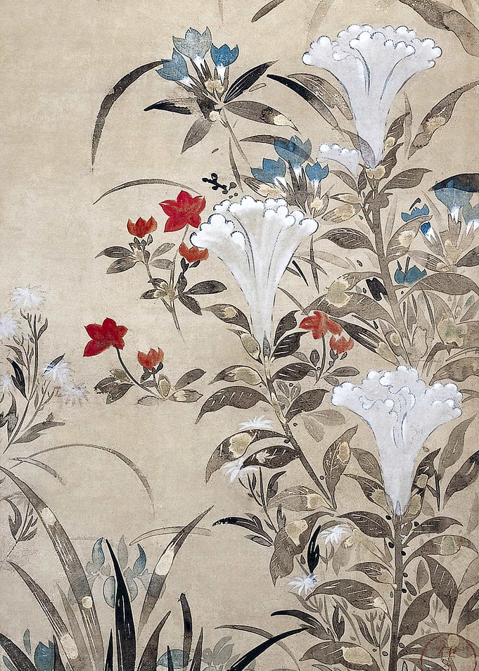 Japanese Floral Painting