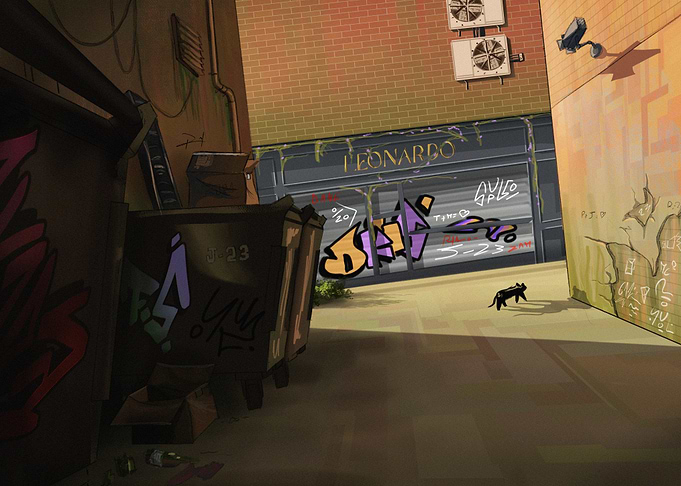 Urban Alleyway